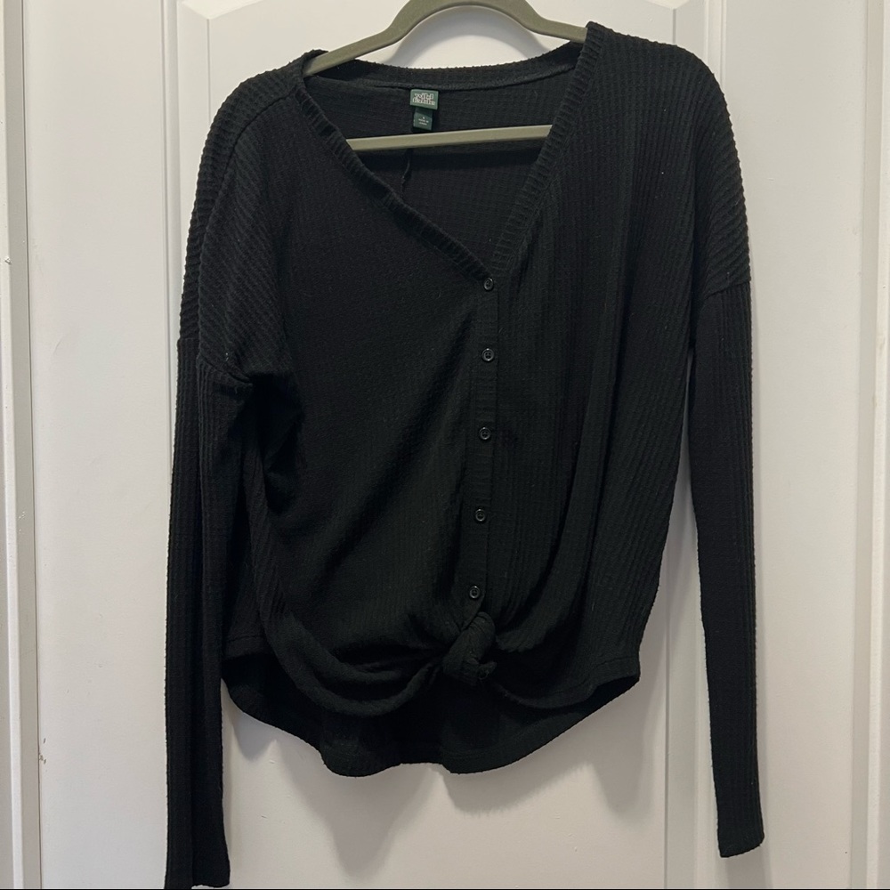 Wild Fable Henley Wrap Blouse